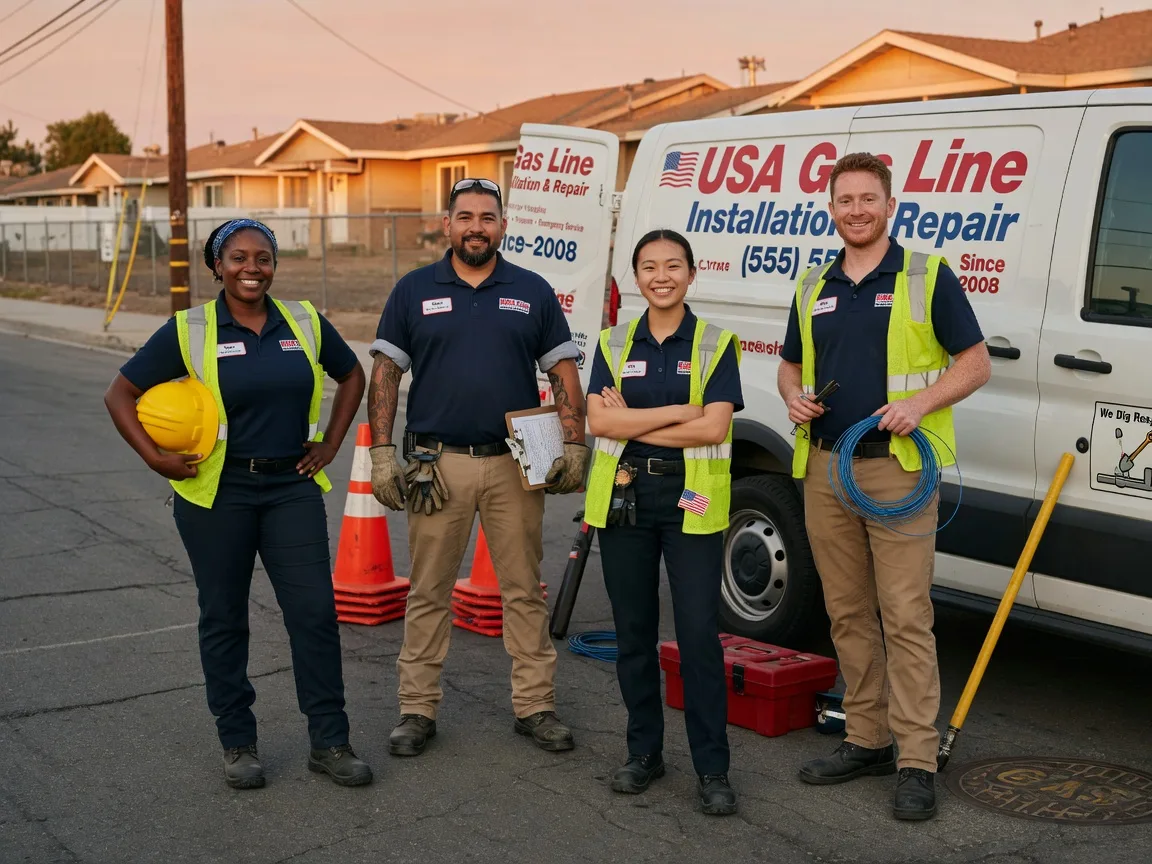Gas Line Installation company in Angle Inlet, MN